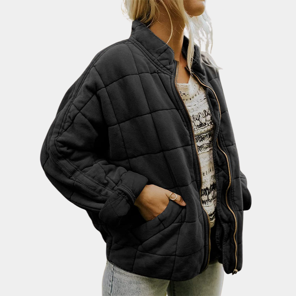Street Wave Mara Warm Puffer Jacket For Women Insulated Cozy City Coat For Cold Weather