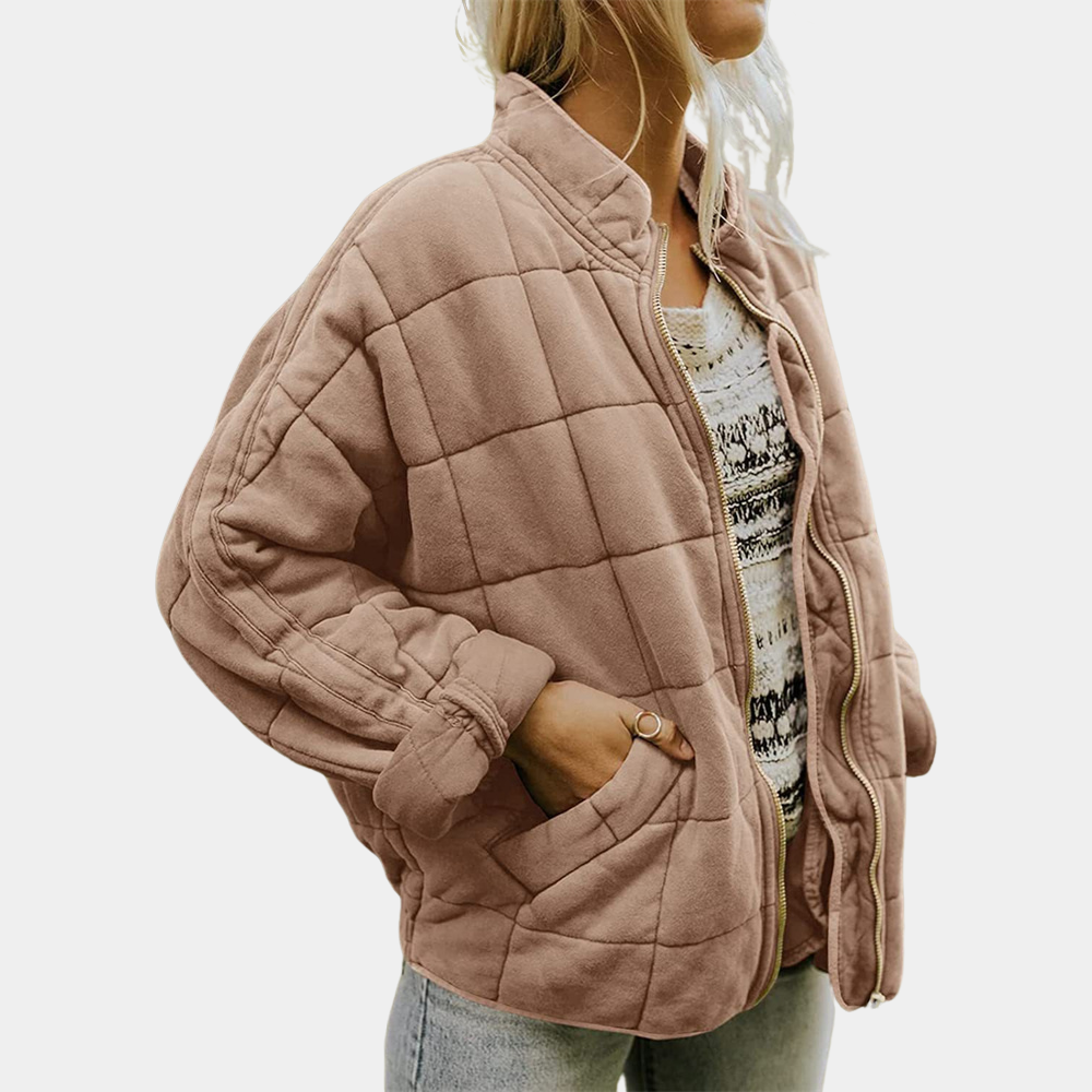 Street Wave Mara Warm Puffer Jacket For Women Insulated Cozy City Coat For Cold Weather