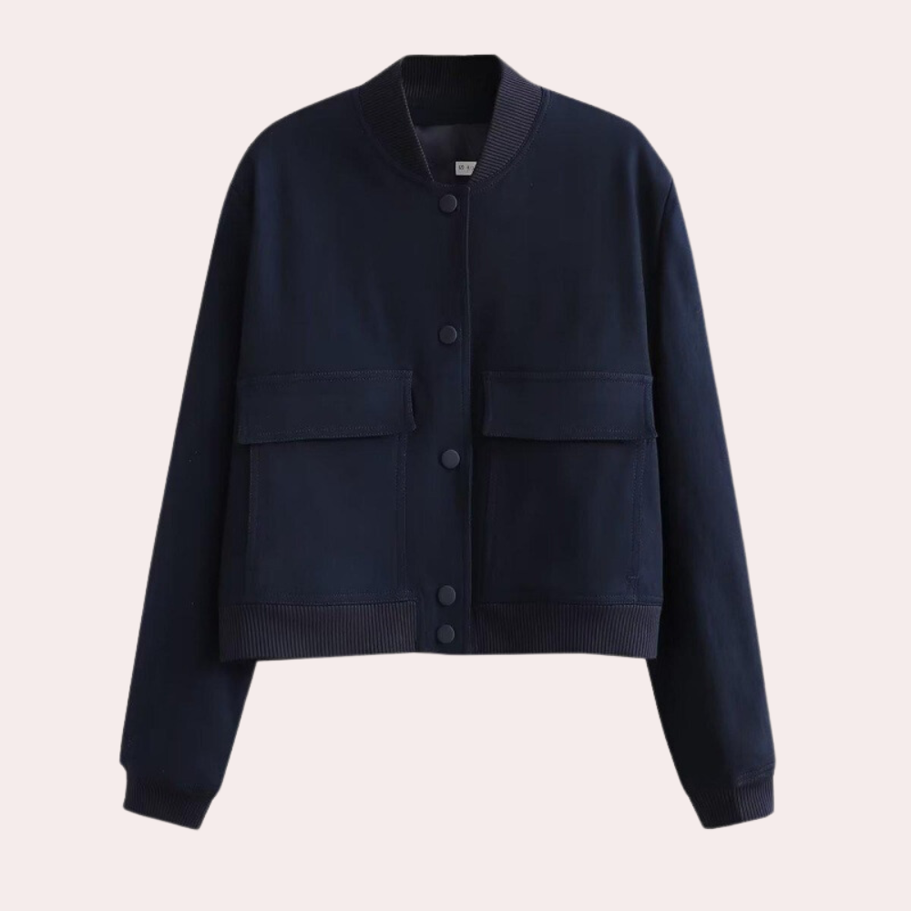 Kj Margarita Casual Bomber Jacket for Women Comfortable Chic Everyday Wear Ideal For Home And Out