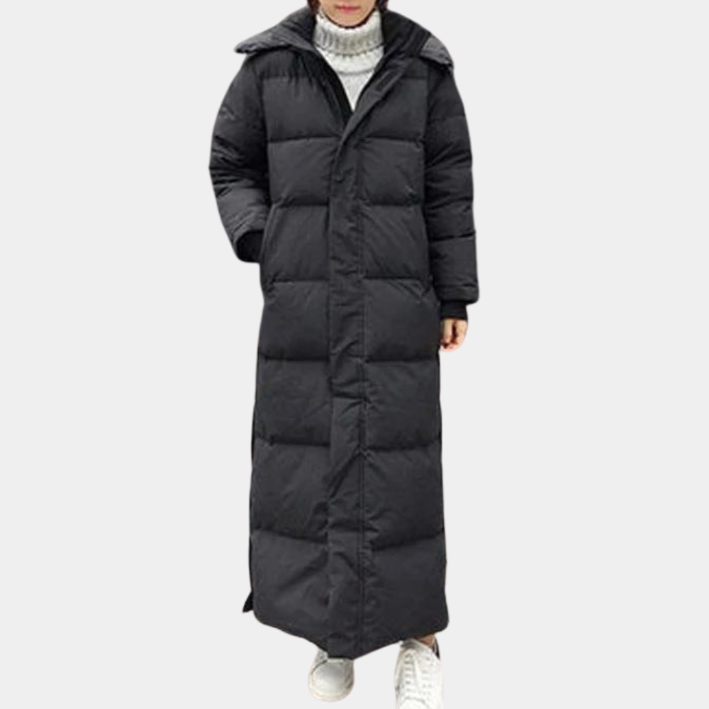 Street-Wave Oversized Winter Coat For Women - Ultra Warm, Trendy Long Puffer Jacket
