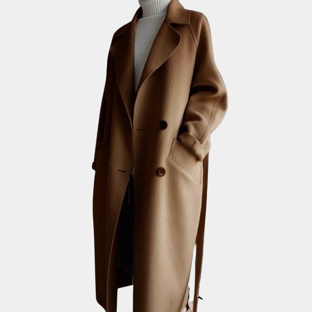Street-Wave Long Wool Coat For Women With Timeless Design And Premium Warmth For Winter And Everyday