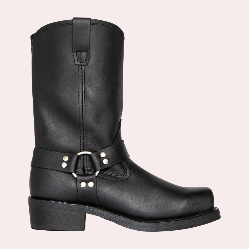 Street-wave Cowboy Boots for Men Durable Comfort Western Style Boot for Everyday Wear