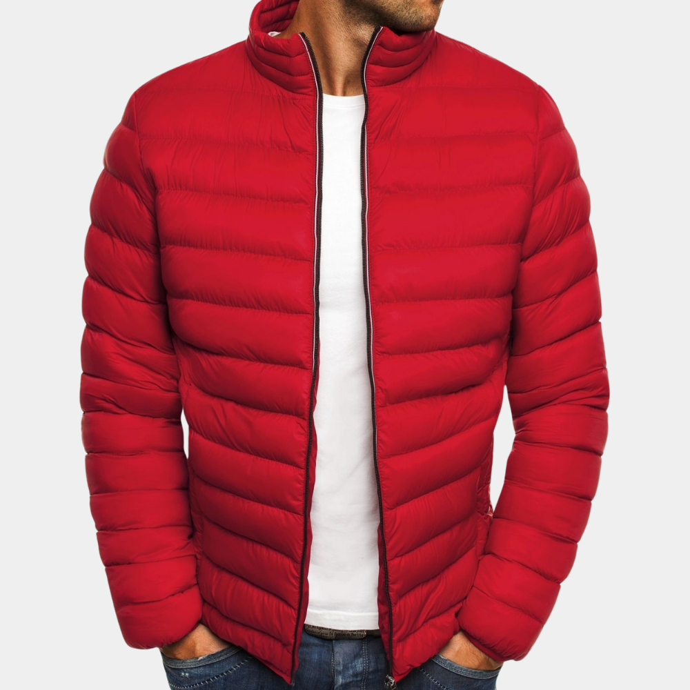 Street Wave Men's Down Jacket With Premium Insulation For Warmth And Elegant Winter Style