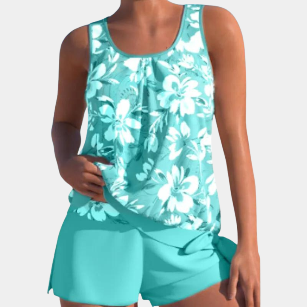 Street-Wave Women's Top Sleeveless Floral Pattern Light Breathable Relaxed Fit
