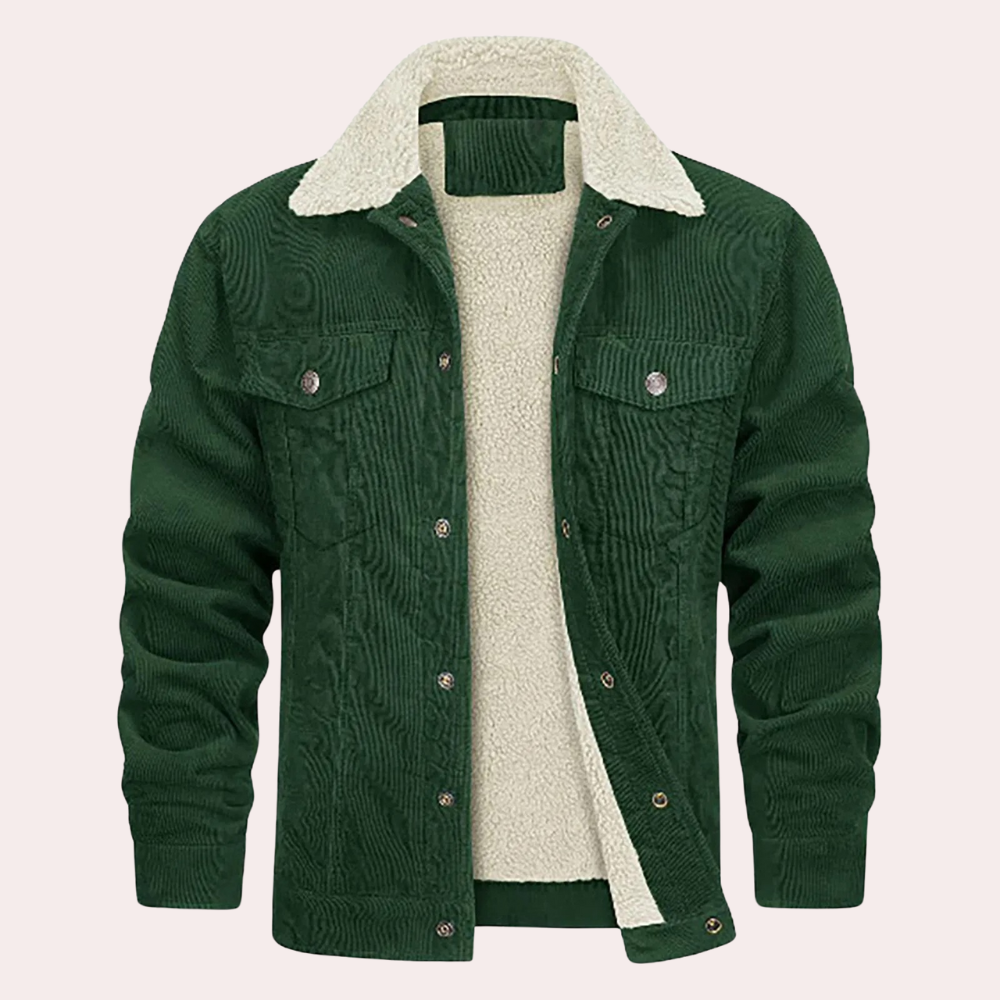 Mens Jacket Street Wave Modern Sherpa Lined With Cozy Fleece Lining For Urban Men