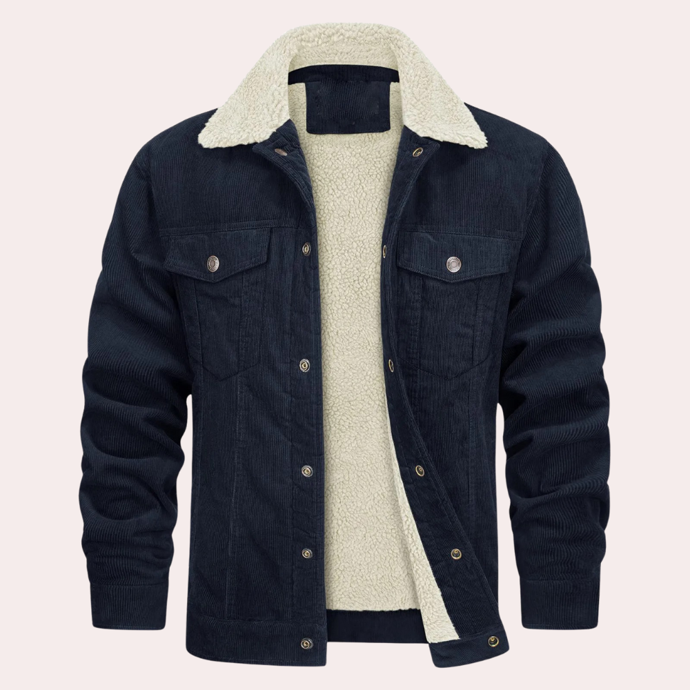 Mens Jacket Street Wave Modern Sherpa Lined With Cozy Fleece Lining For Urban Men
