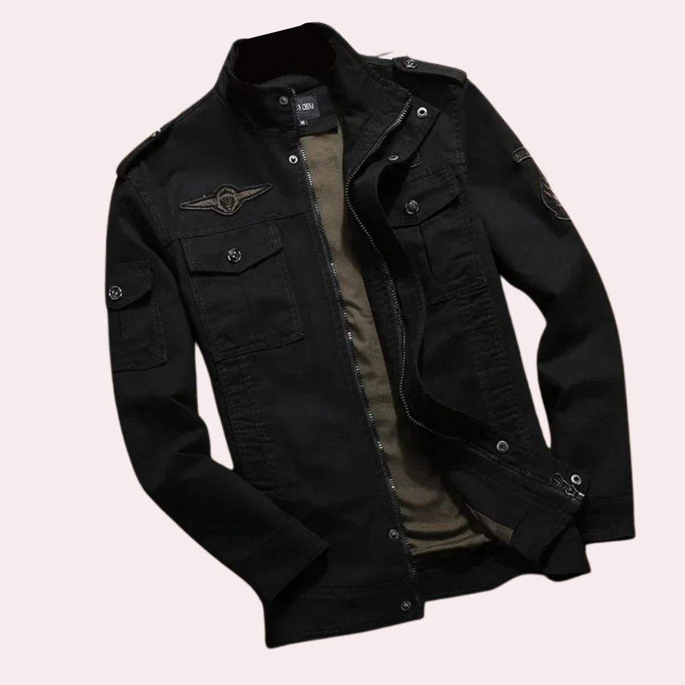 Street-Wave Mens Casual Jacket Daire Limited Edition Cotton Beige Urban Style Premium Comfort