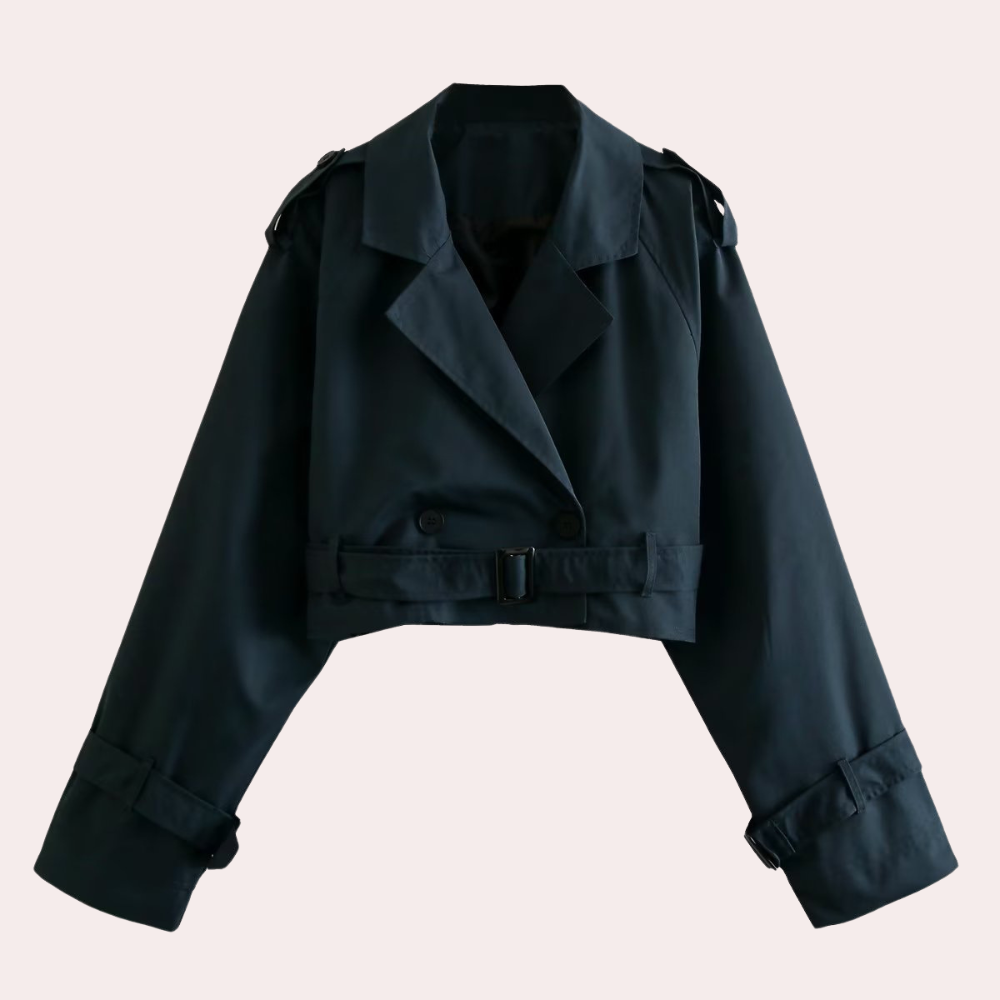 Street-wave Women's Short Waterproof Jacket - All-Weather Comfort For Outdoor Adventures