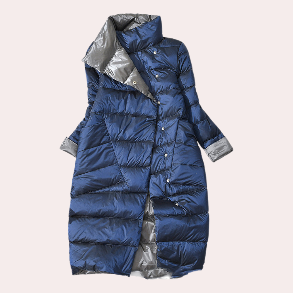 Street-wave Elegant Padded Winter Coat For Women Warm Insulated Comfort For City And Home Wear