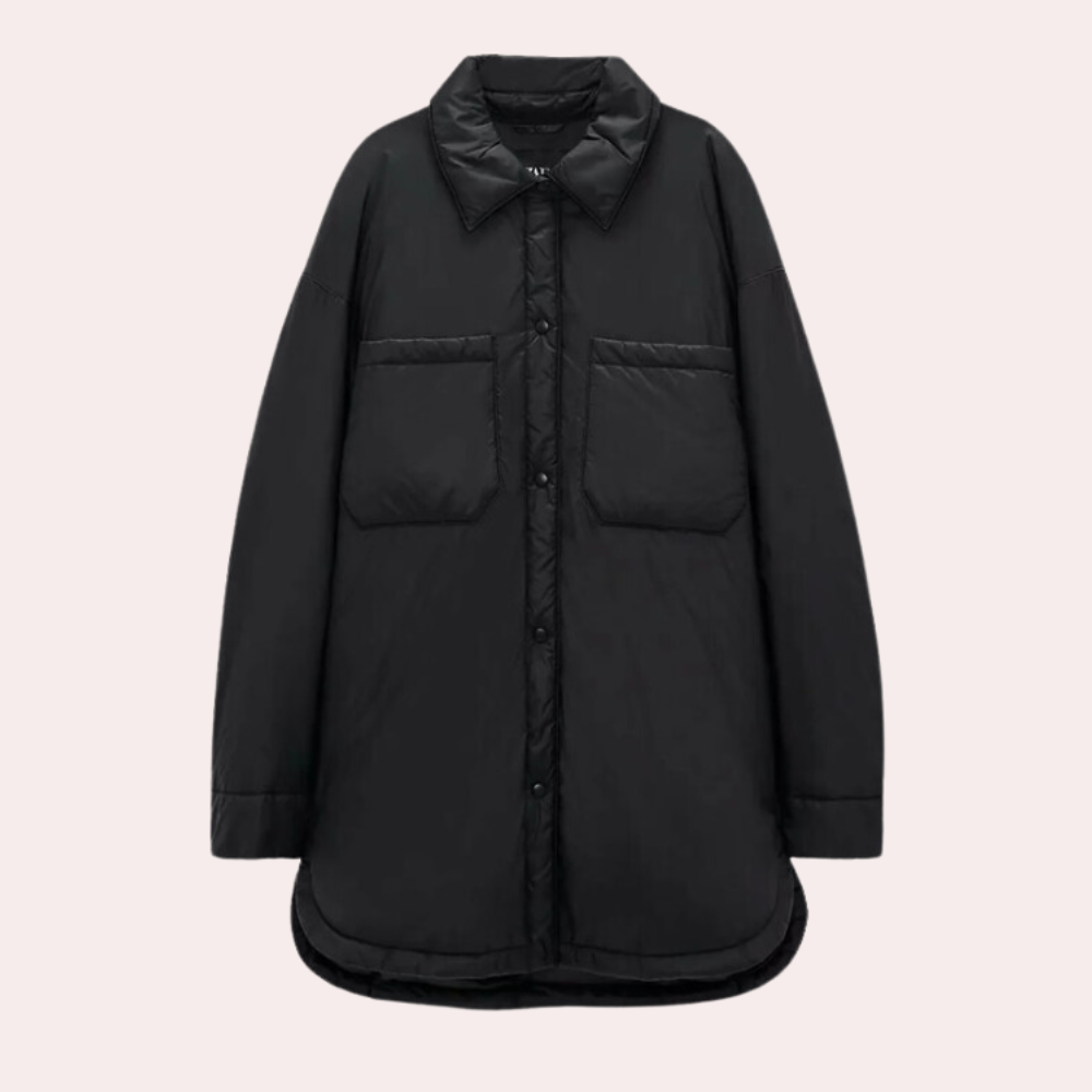Street-Wave Womens Puffer Coat For Autumn Warmth And Style Insulated Cozy Jacket
