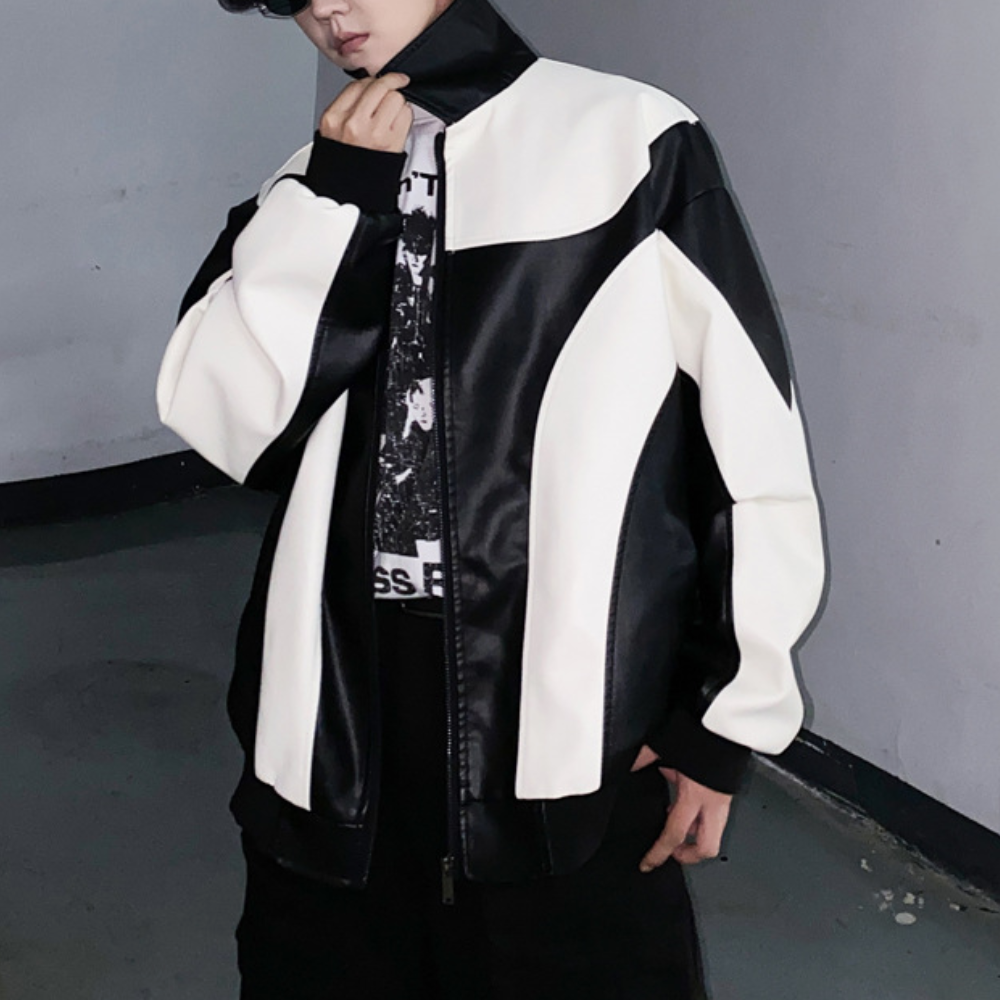 Streetwave Mateusz Mens Stylish Streetwear Jacket With Colorful Zipper For Men Urban Wear