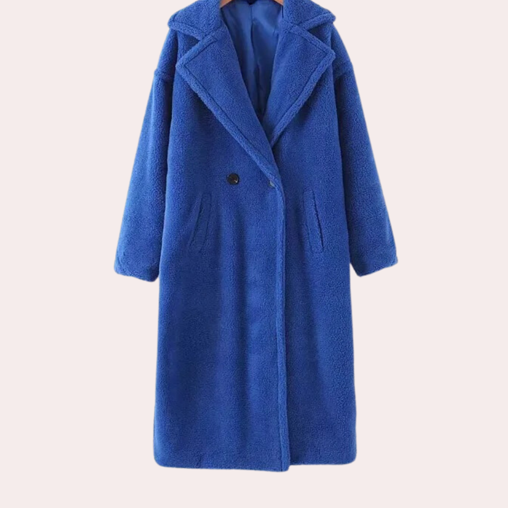 Street-wave Plush Coat For Women Elegant Cozy Luxury Warmth And Soft Texture Perfect Winter Look