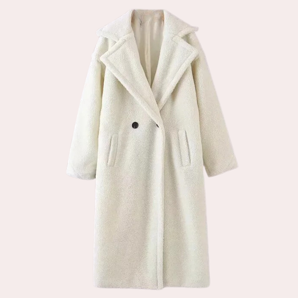 Street-wave Plush Coat For Women Elegant Cozy Luxury Warmth And Soft Texture Perfect Winter Look