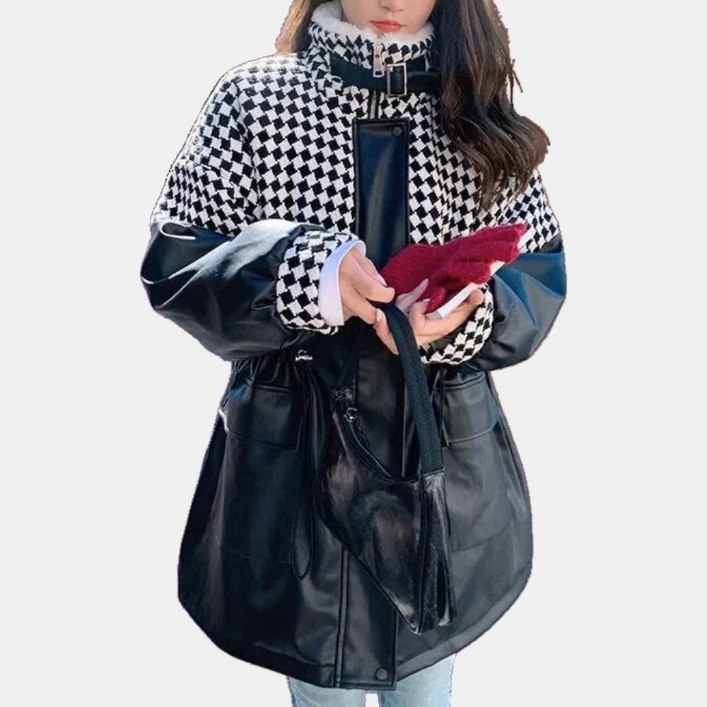 Street-wave Plush Jacket for Women - Soft Warm Winter Coat with Cozy Comfort For Everyday Winter Wear