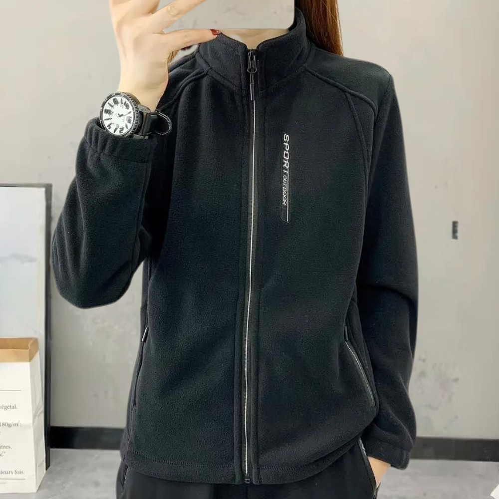 Streetwave Viara Women Fleece Jacket Breathable All Season Comfort For Everyday Style Versatile Warmth