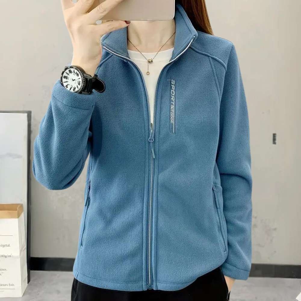 Streetwave Viara Women Fleece Jacket Breathable All Season Comfort For Everyday Style Versatile Warmth