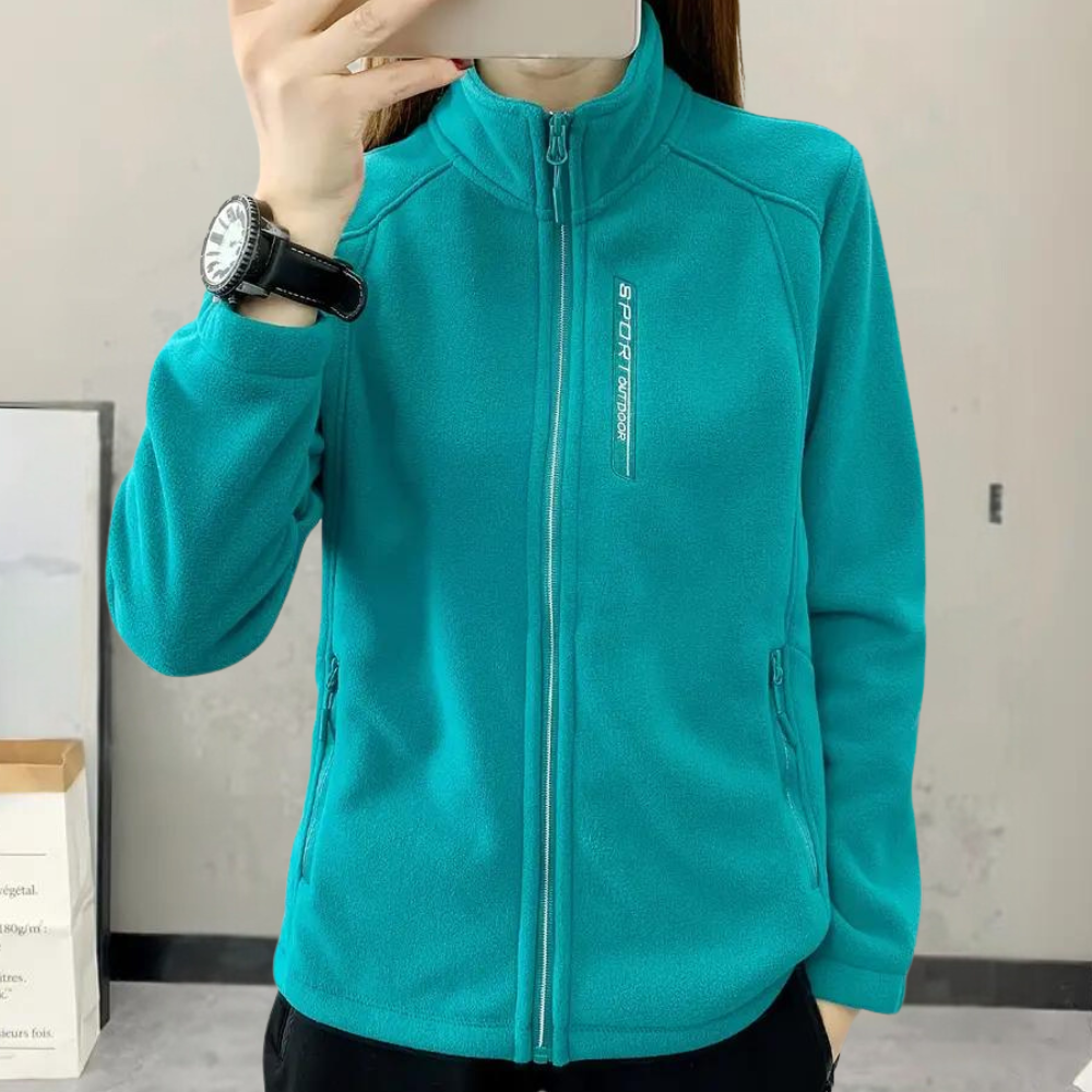 Streetwave Viara Women Fleece Jacket Breathable All Season Comfort For Everyday Style Versatile Warmth