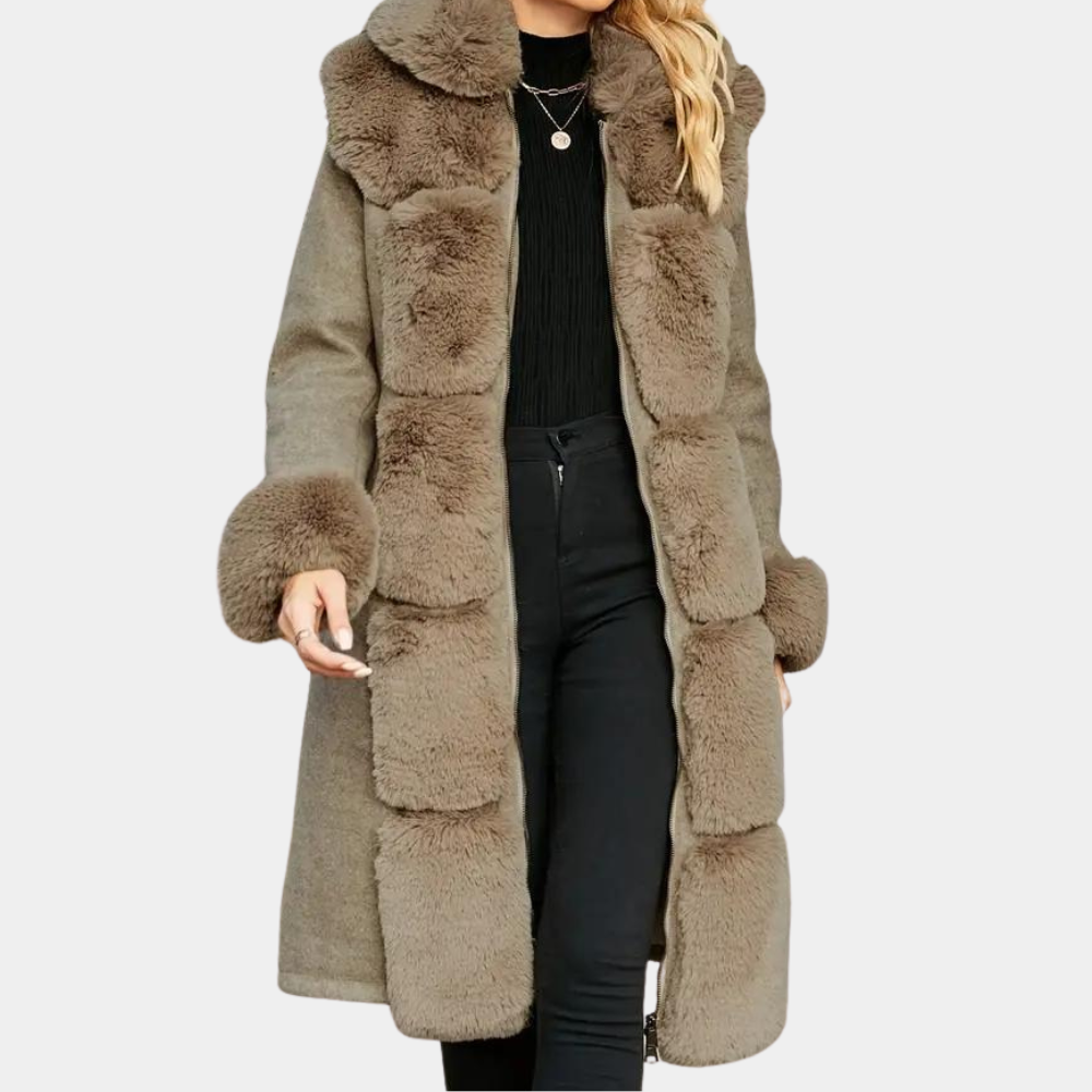 Streetwave Plush Coat For Women With Ultimate Comfort Soft Faux Fur Warmth Luxurious Design