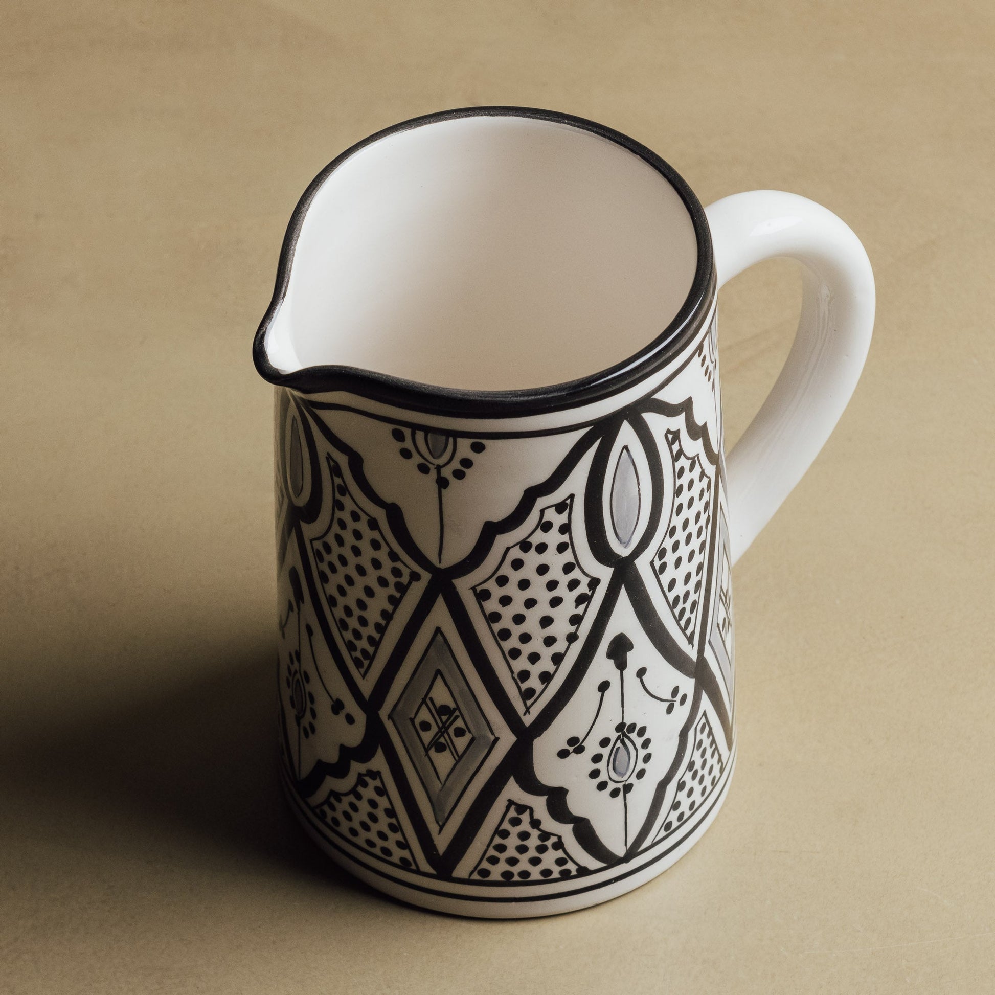 Fez Noir Carafe - Moroccan Table Art - Street-Wave
