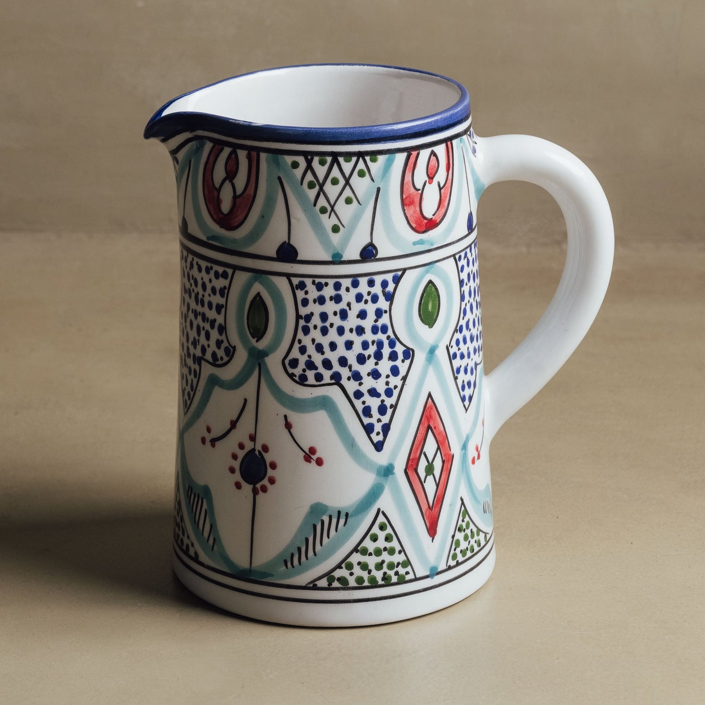 Marrakech Bloom Carafe - Moroccan Table Art - Street-Wave