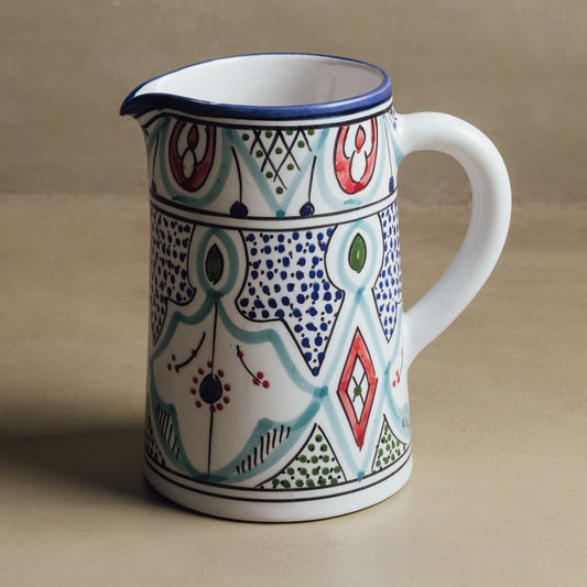 Marrakech Bloom Carafe - Moroccan Table Art - Street-Wave