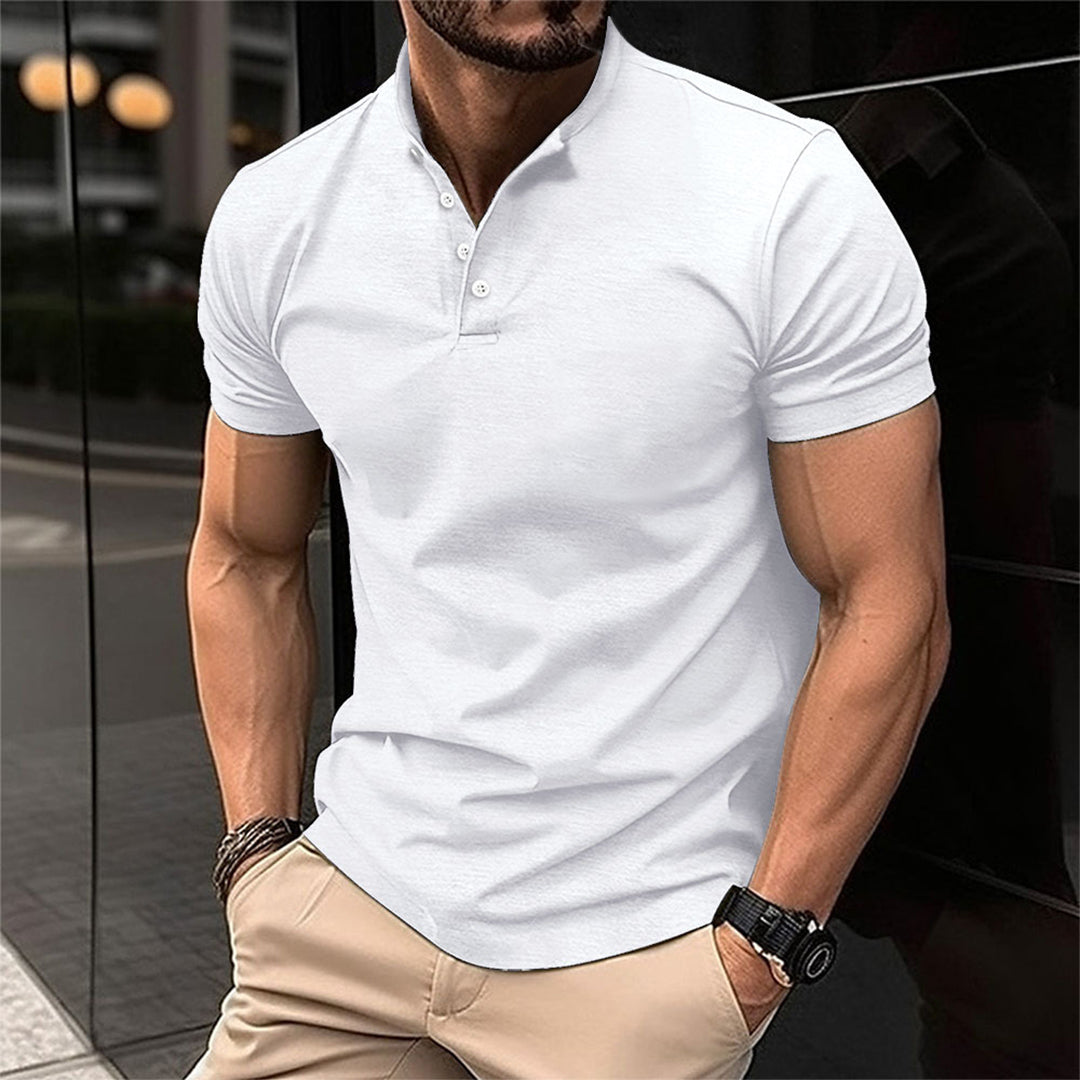 Street-Wave Easton Polo Shirt For Men Slim Fit Breathable Cotton Blend