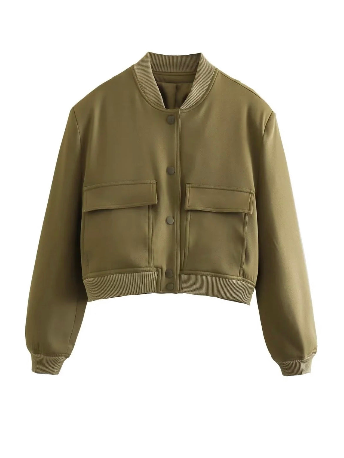 Street-Wave Women's Bomber Jacket Fashionable Yet Practical Essential Coat With High Quality Materials