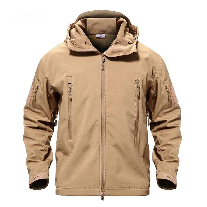 Street-Wave Waterproof Fleece-Lined Jacket for Outdoor Enthusiasts, Winter All-Season Ready