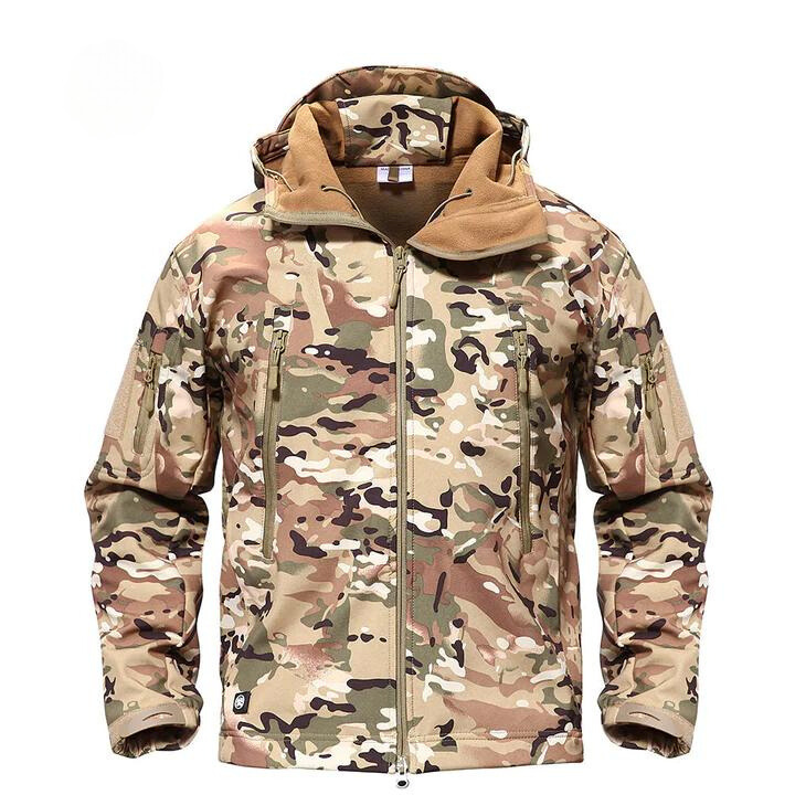 Street-Wave Waterproof Fleece-Lined Jacket for Outdoor Enthusiasts, Winter All-Season Ready