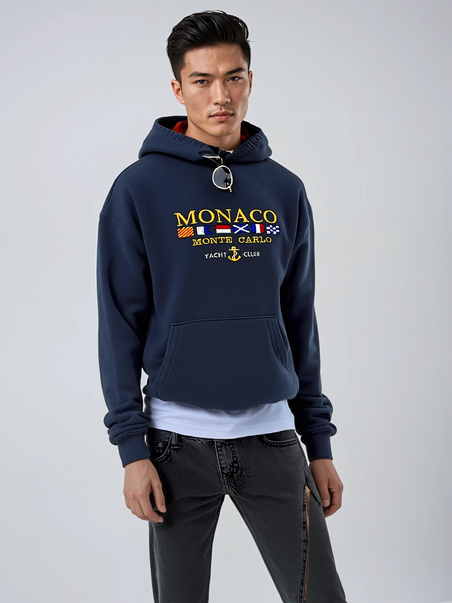 Hoodie For Men Monaco Yacht Club Streetwave Premium Quality Fabric And UltraSoft Comfort
