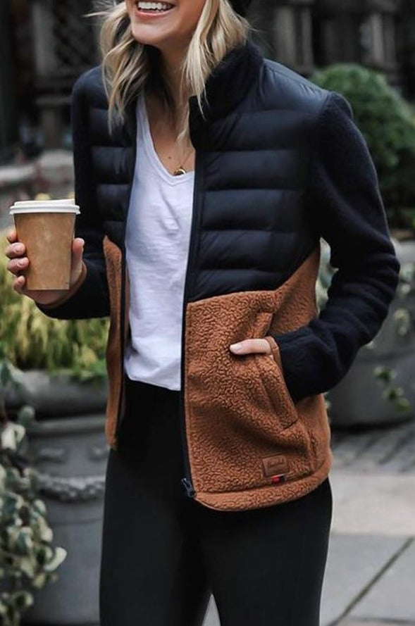 Street-wave Cornelia Mandarin Collar Coat For Effortless Everyday Style For Women