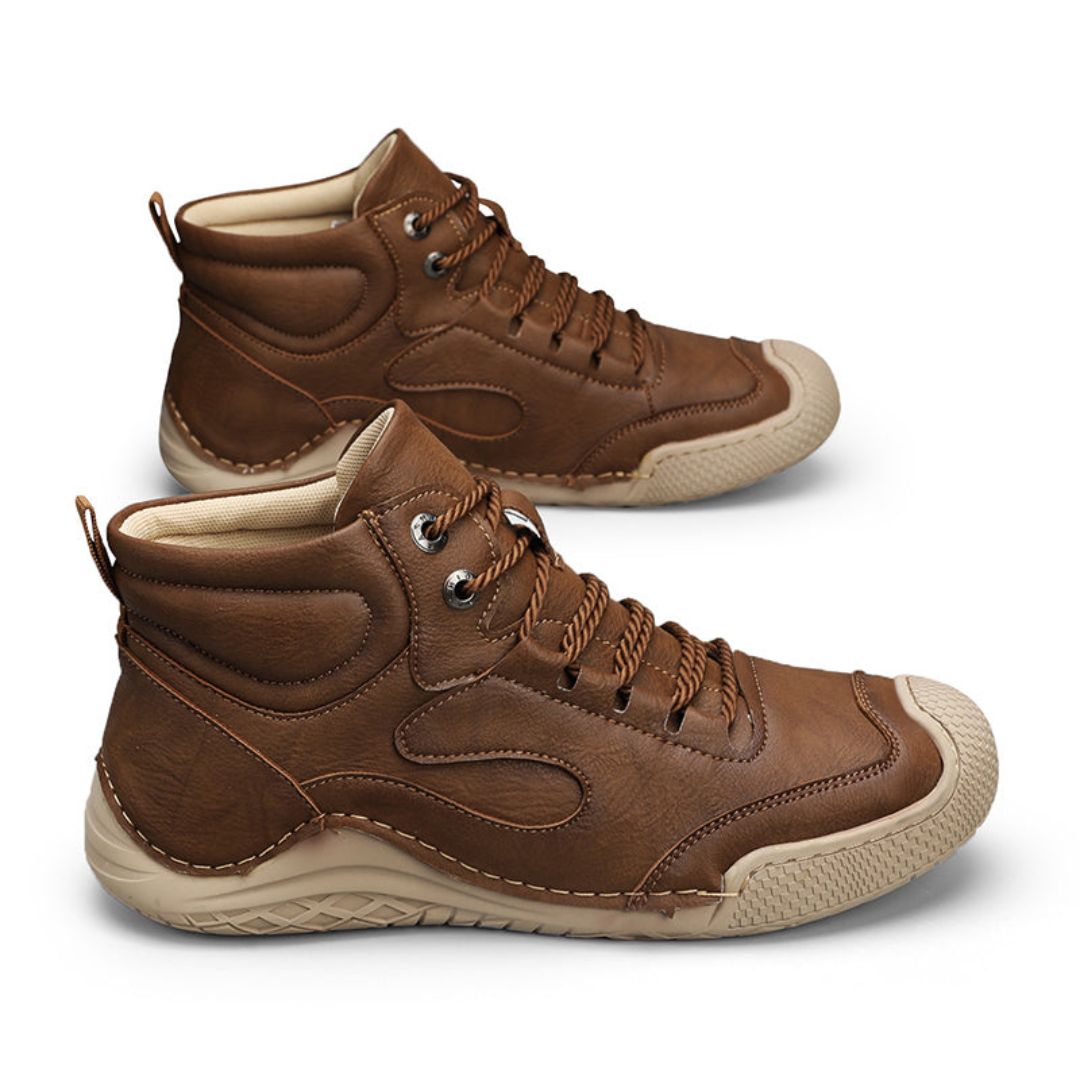 Calix High-Top Leather Sneakers