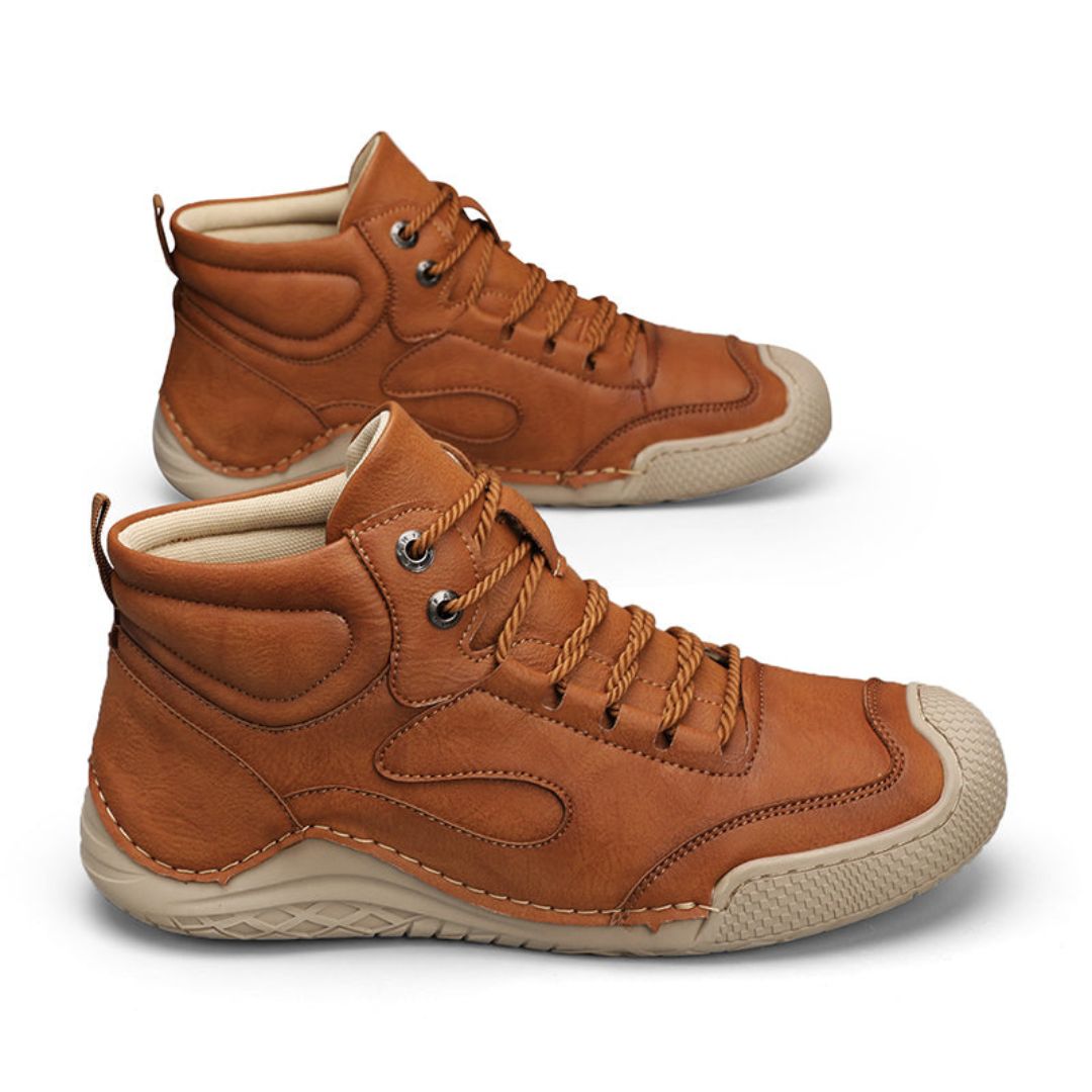 Calix High-Top Leather Sneakers
