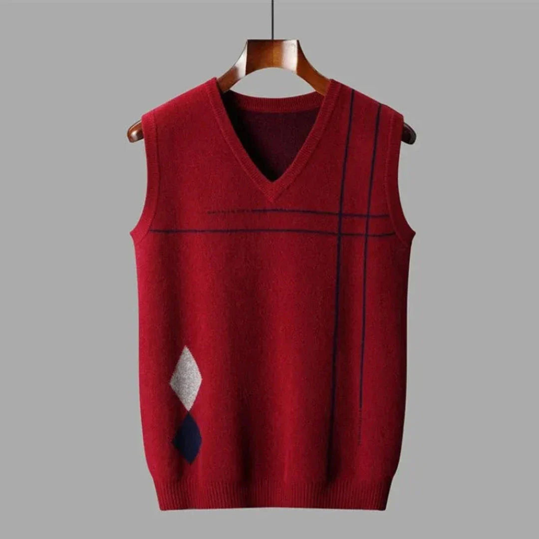 Waylynn Wool V Neck Vest For Women Timeless Warmth And Breathability