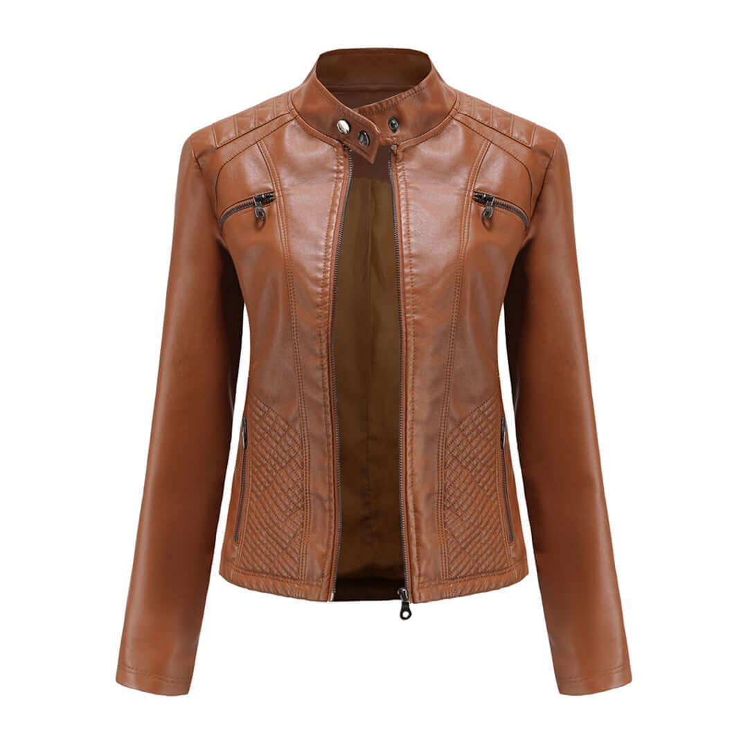Street-Wave Women Leather Jacket Timeless Elegance Premium Quality Leather For Stylish Women