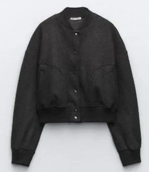 Streetwave Soft Padded Bomber Jacket For Women Cozy Warmth And Style For Everyday Wear