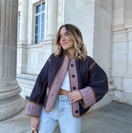 Street-Wave Patchwork Coat Water-Repellent Urban Style For Fashion Forward Women
