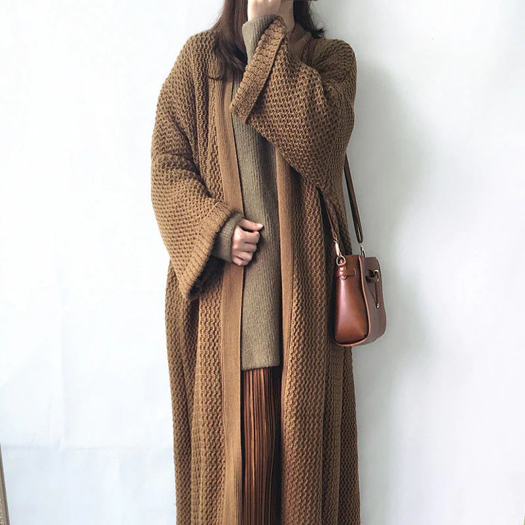 Harper Open Front Cardigan For Women Cozy Winter Layering Street Wave