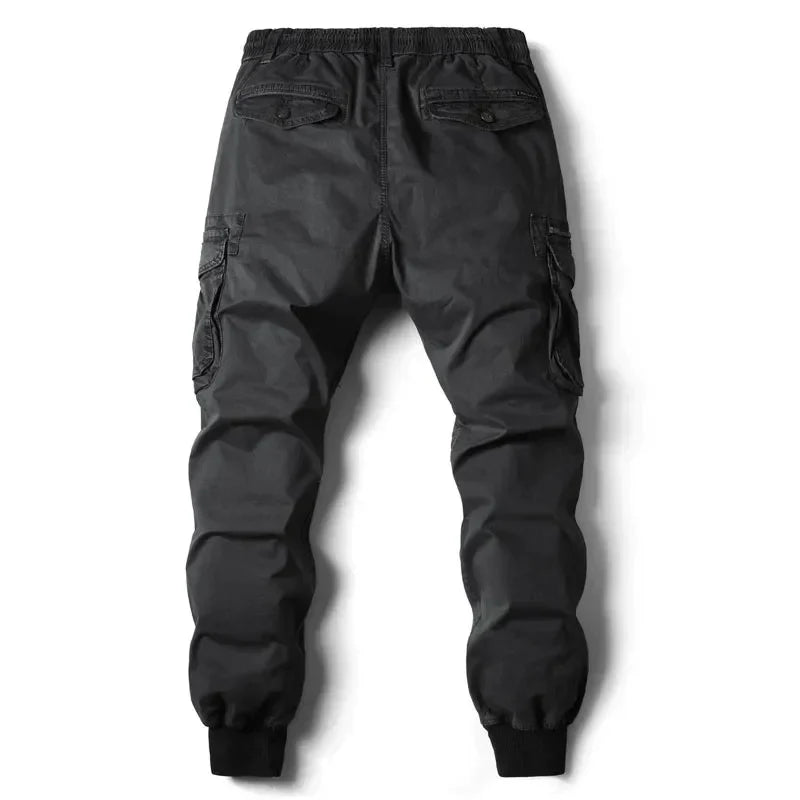 Street Wave Cotton Cargo Pants For Men All Day Comfort And Durable Utility Trousers