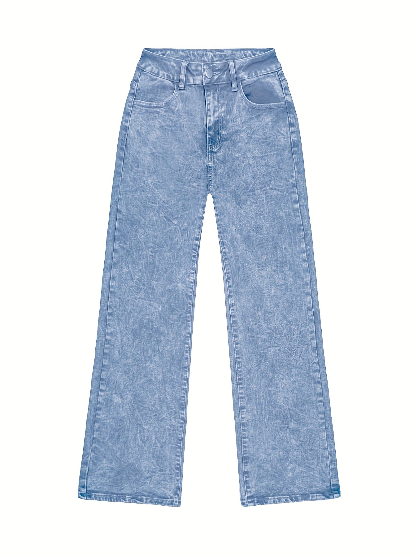 Streetwave Wide Leg High Waist Jeans For Women With Comfortable Fit And Flattering Silhouette