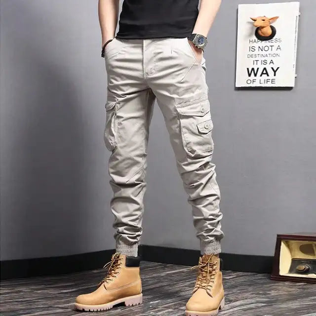 Street Wave Cargo Pants for Men All Day Comfort Performance Versatile City and Outdoor Wear
