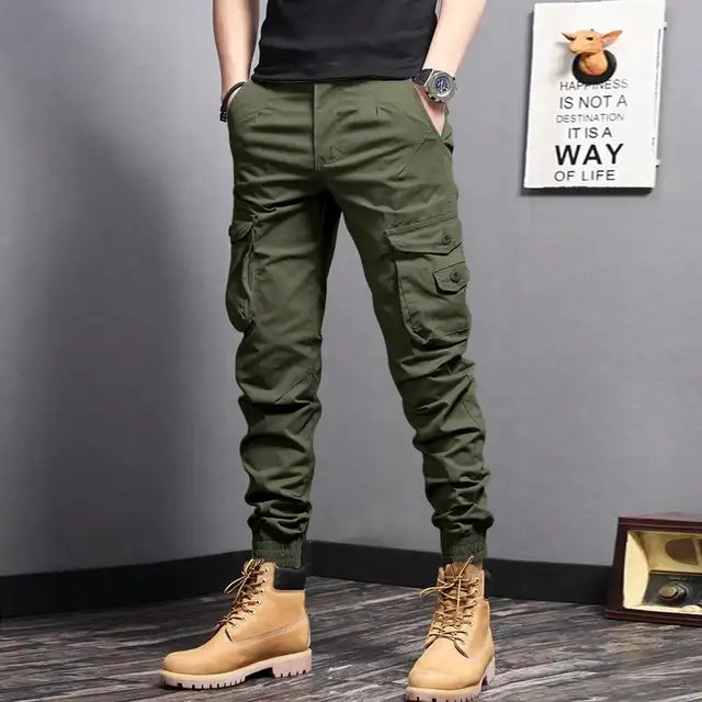 Street Wave Cargo Pants for Men All Day Comfort Performance Versatile City and Outdoor Wear