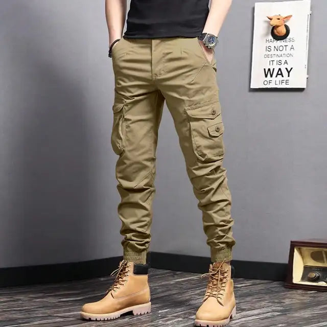 Street Wave Cargo Pants for Men All Day Comfort Performance Versatile City and Outdoor Wear