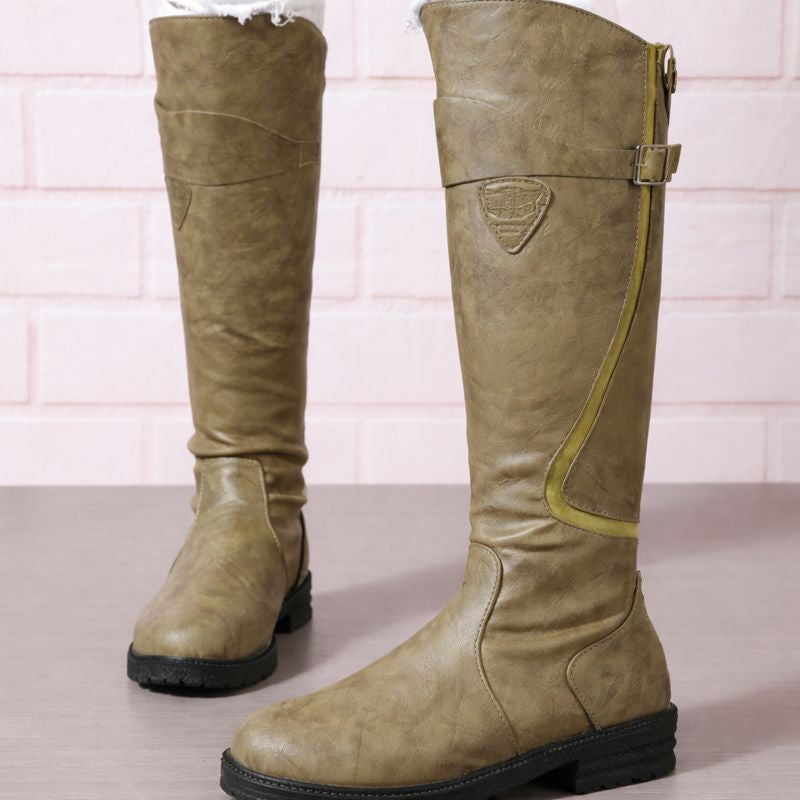 Women's Waterproof Boots with Durable Sole and Secure Fit