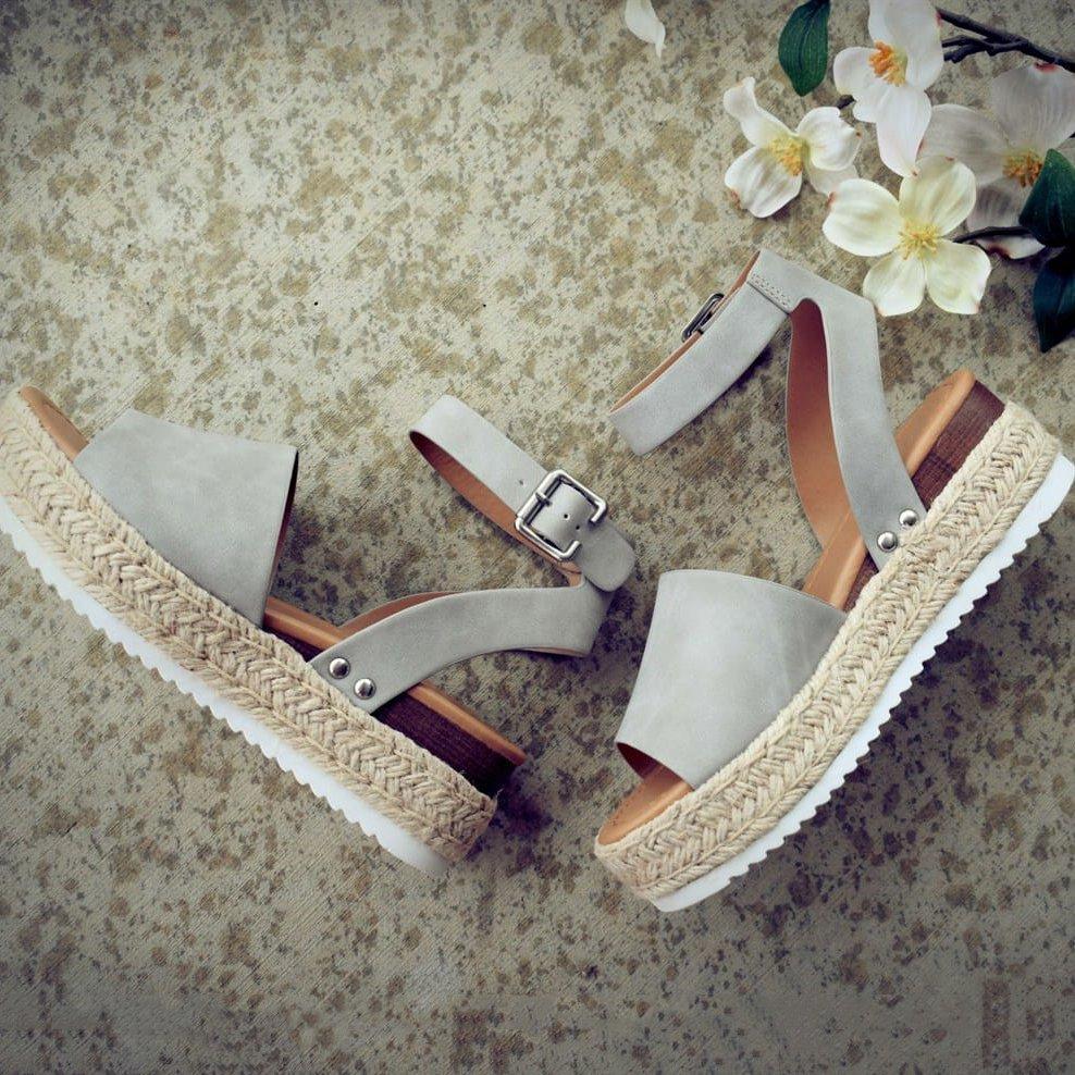 Street-wave Women's Summer Sandals With Soft Footbed And Adjustable Straps For All Day Comfort