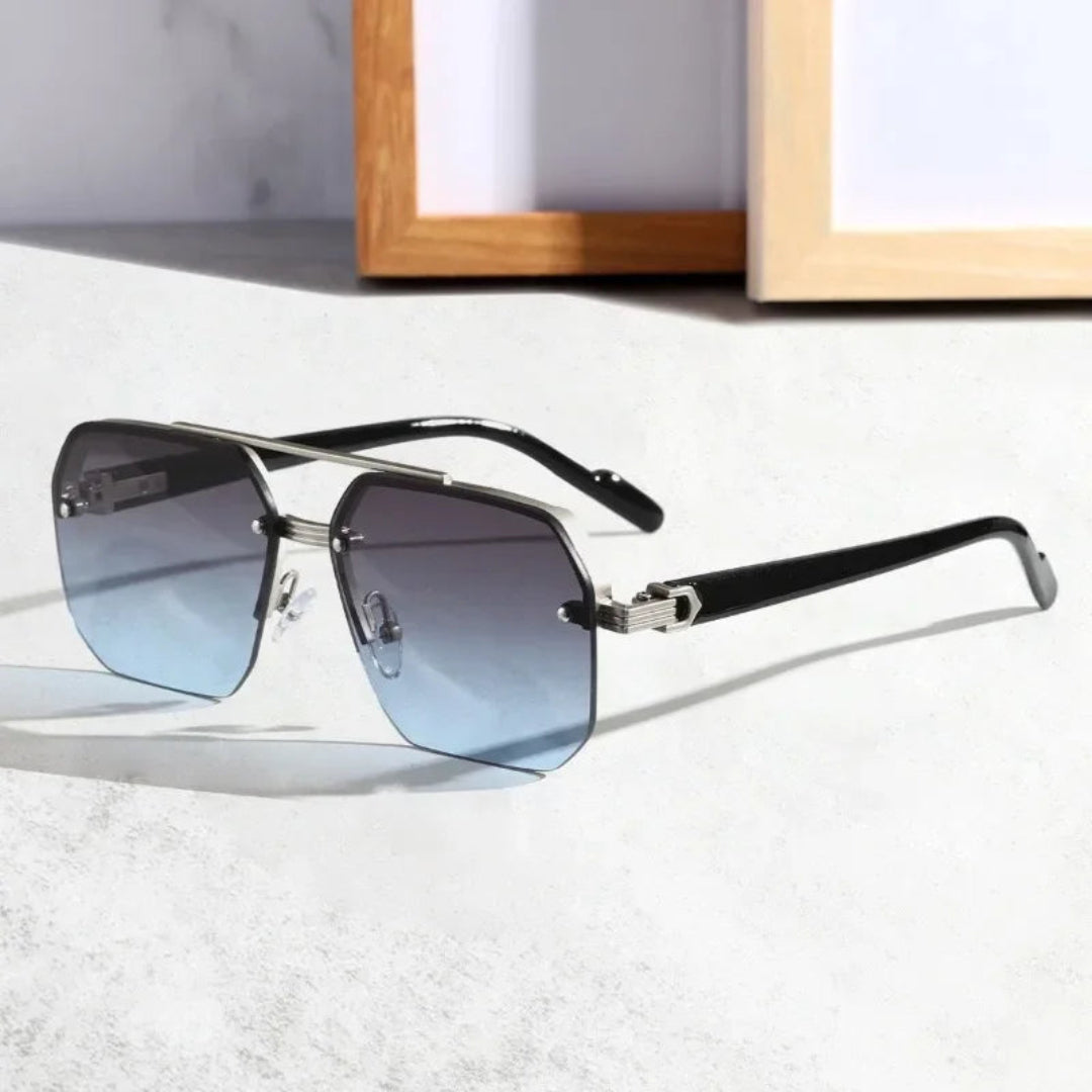 Chloe Rimless Sunglasses Waylynn Women Lightweight Gradient Lenses