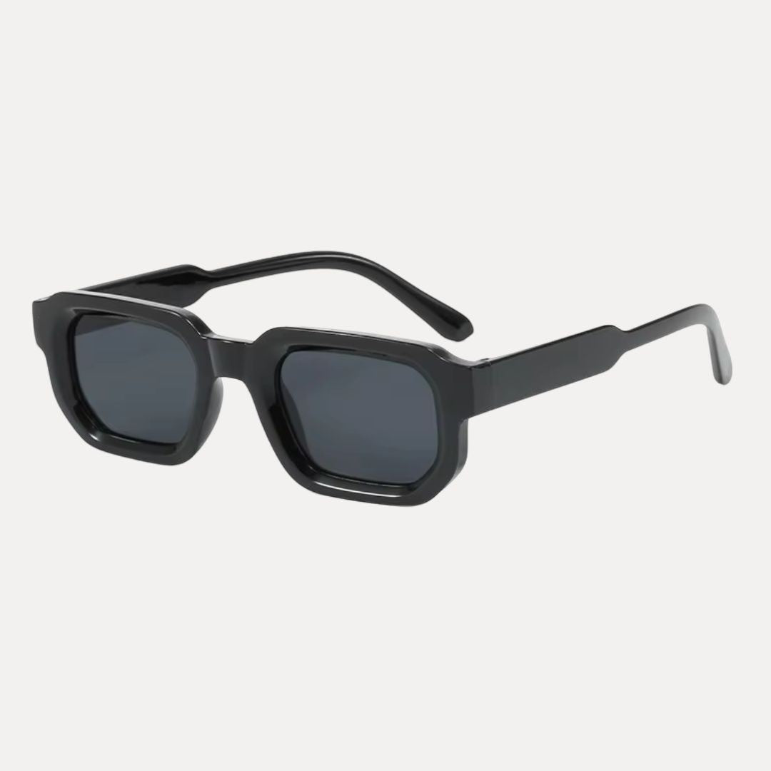 Street-Wave Classic Rectangle Sunglasses Unisex UV400 Protection Retro Modern Luxury Eyewear