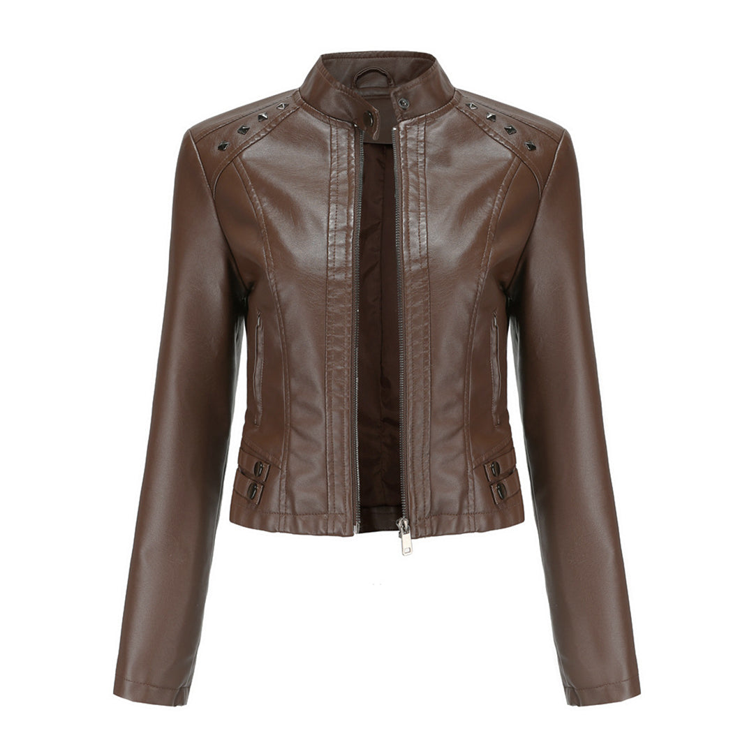 Najla Timeless Elegant Leather Jacket For Women By Street Wave Soft Premium Leather