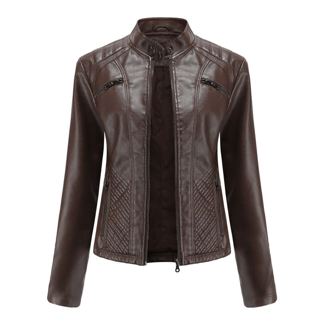 Street-Wave Women Leather Jacket Timeless Elegance Premium Quality Leather For Stylish Women