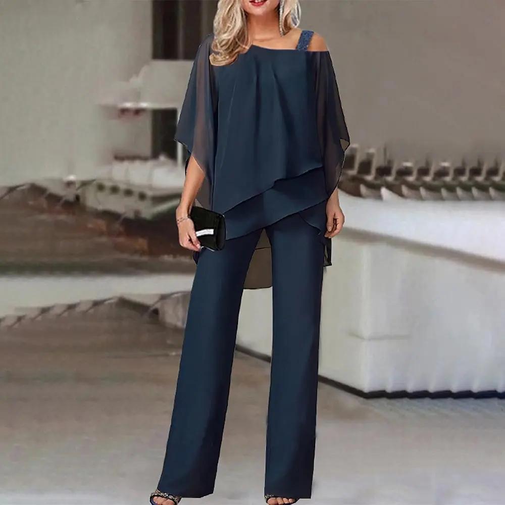 Cold Shoulder Jumpsuit Women Street Wave Chic Versatility